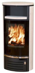 Piec Kominkowy ABX stalowy Atlantik 7 Wapień