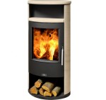 Piec Kominkowy ABX stalowy Island 7 Piaskowiec