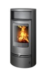 Piec Kominkowy ABX stalowy Polar 5 żeliwny czarny