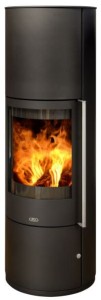 Piec Kominkowy ABX stalowy Trollvik czarny