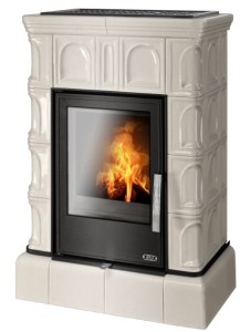 Piec Kominkowy ABX kaflowy Britania Cokół Kaflowy Exclusive