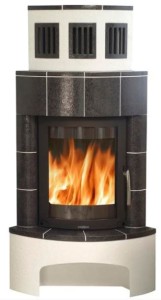 Piec Kominkowy ABX kaflowy Normandia