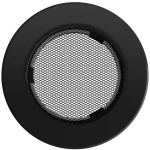 Kratka Wentylacyjna Kominkowa Okrągła Ø 100 Czarna