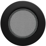 Kratka Wentylacyjna Kominkowa Okrągła Ø 125 Czarna