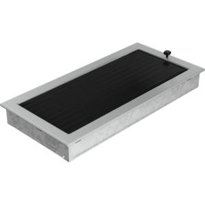 Kratka Kominkowa 22x45 Szlifowana Z Żaluzją