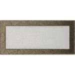 Kratka Wentylacyjna Kominkowa 17x37 Czarno-Złota