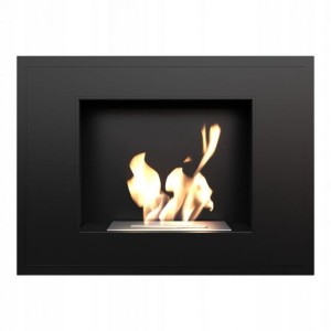 Biokominek Wiszący Alpha Czarny Certyfikat Tüv