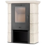 Piec Kominek Kaflowy Koza Eldur Cappuccino