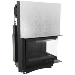 Kominek Żeliwny ZUZIA Prawy 15 KW Ø 200 Gilotyna