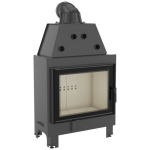 Kominek Powietrzny Stalowy Mba 17 Kw Ø 200 Podwójna Szyba