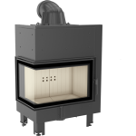 Kominek Powietrzny Stalowy Mbm Lewy Bs 10 Kw Ø 200