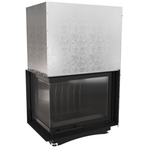 Kominek Powietrzny Żeliwny AMELIA Lewy BS 21 KW Ø 200 Gilotyna