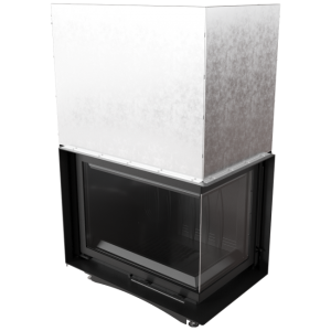 Kominek Powietrzny Żeliwny Amelia Prawy Bs 21 KW Ø 200 Gilotyna