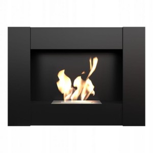 Biokominek Wiszący Bravo2 Czarny Certyfikat Tüv