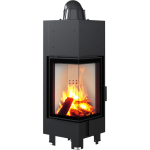 Kominek Powietrzny Stalowy Mbn Lewy Bs 10 Kw Ø 200