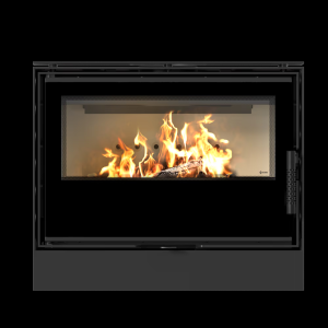 Piec stalowy KARI 70 Ø 150 8 kW kominek w zabudowie