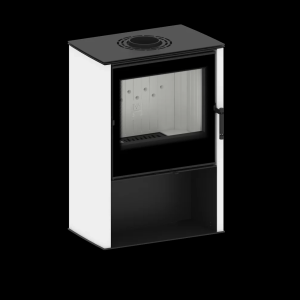 Piec Kominkowy LUPO M Z BIAŁYMI BOKAMI