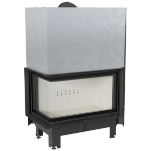 Kominek Powietrzny Stalowy Mbo Lewy Bs 15 Kw Fi 200 Gilotyna Szyba Gięta