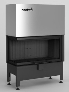 Wkład Kominkowy Heatro 81LH black