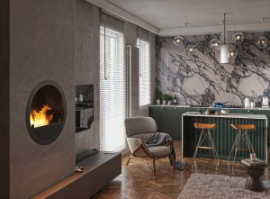 Biokominek   Incyrcle Slim Inside