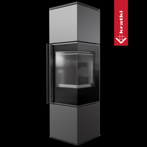 Piec stalowy KRATKI REN/S lewy Ø 150 7 kW