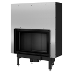 Kominek Powietrzny Stalowy Nadia 12 Kw Fi 200 Gilotyna Black