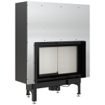 Kominek Powietrzny Stalowy Nadia 12 Kw Ø 200 Gilotyna Podwójna Szyba