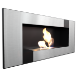 Biokominek Wiszący Delta2 Czarny Certyfikat Tüv