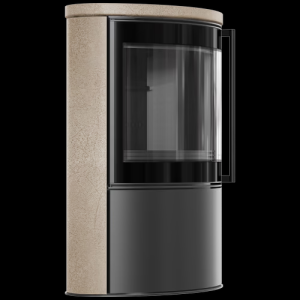 KOZA BJORN ozdobna ceramika akumulacyjna GOLD SATIN; pokrywa ceramiczna; czarny termotec