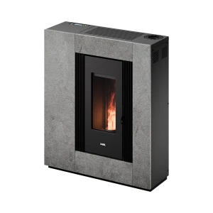 Piec na Pellet Vesta Plus Up-Twin Autoclean 11 kW – Cadel Kamień Serpentino 