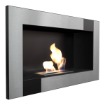 Biokominek Wiszący Golf Czarny Certyfikat Tüv