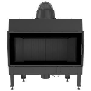 Kominek Powietrzny Stalowy Nadia 14 Kw Fi 200 Black