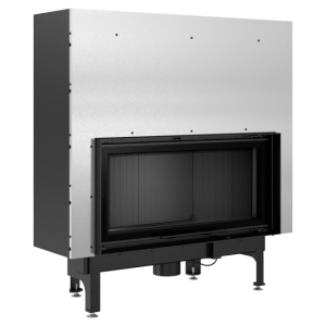 Kominek Powietrzny Stalowy Nadia 14 Kw Fi 200 Gilotyna Black