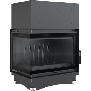 Kominek Powietrzny Żeliwny Zuzia Eco Lewy Bs 12 Kw Fi 200 Deco