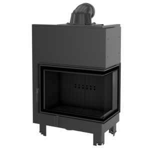 Wkład Kominkowy Mba Prawy Bs 17 Czarny Termotec