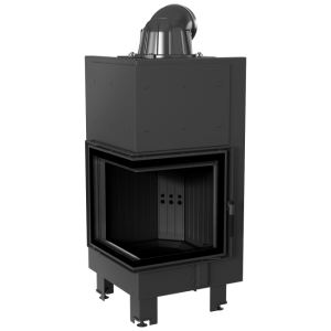 Wkład Kominkowy Mbn Lewy Bs 8 Kw Czarny Termotec