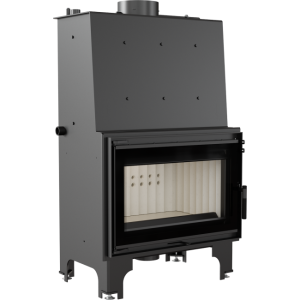 Kominek Z Płaszczem Wodnym Aquario 16 Kw Fi 200 Podwójna Szyba