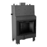 Wkład Kominkowy Płaszcz Wodny Mbm 12 Czarny Termotec