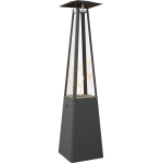 Ogrzewacz Gazowy Umbrella Stalowy Czarny 12 Kw Zestaw