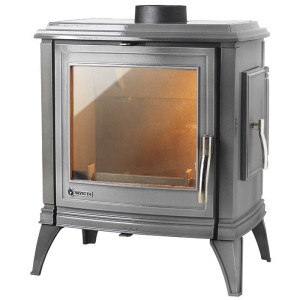 Piec Wolnostojący Invicta Sedan M Szara Emalia