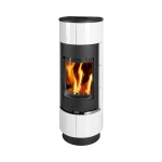 Piec Kominkowy Thorma Atika Standard Cadiz Kafel Biały