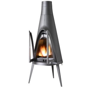 Piec Wolnostojący Invicta Tipi Antracyt