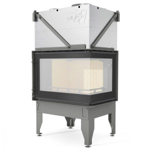 Wkład Kominkowy Uniflam 760 Duro Prawa Boczna Szyba