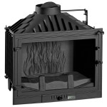 Wkład Kominkowy Uniflam 700 Standard Eco Z Szybrem Doprowadzenie Powietrza