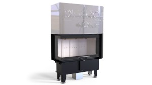 Wkład Kominkowy Defro Home Intra M Bl Slim G