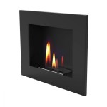 Biokominek Uniflam 50x40cm Czarny Mat