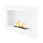 Biokominek Uniflam 70x40cm Biały Mat