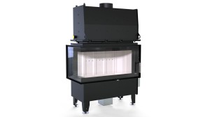 Wkład Kominkowy Z Płaszczem Wodnym Defro Home Riva M Bl Short