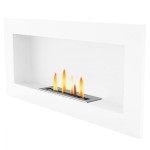 Biokominek Uniflam 90x40cm Biały Mat