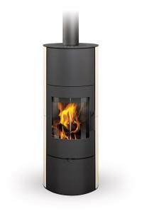 Piec kominkowy Evora Akum 01 Ceramika Romotop